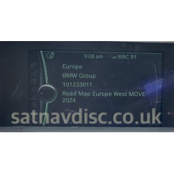 BMW CIC MOVE Navigation Map Latest Update 2024