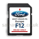 Ford F12 Sync2 Navigation SD Card Map Update with Speed Cameras 2024