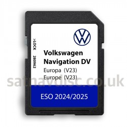 Volkswagen DISCOVER PRO DV V23 Navigation SD Card Map Update 2024 - 2025